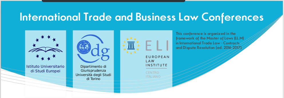 Conferenza “International Commercial Contracts and Arbitration Clauses”