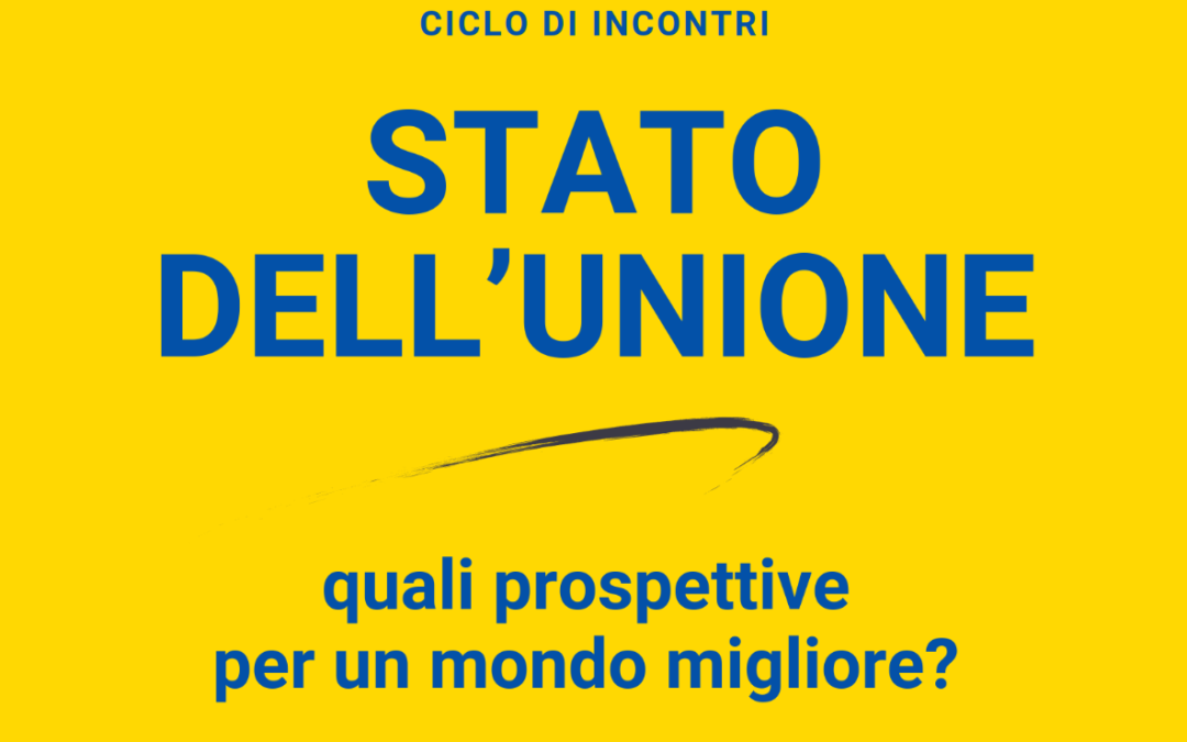 PRESENTAZIONE DEL DISCORSO SULLO STATO DELL’UNIONE