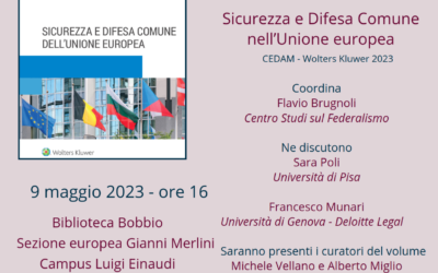 L’EUROPA IN BIBLIOTECA – Sicurezza e Difesa Comune nell’Unione europea