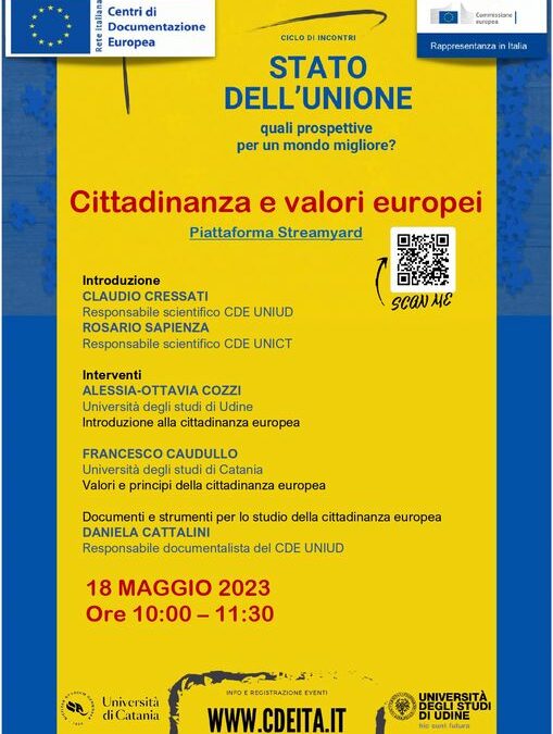 Incontro “Cittadinanza e valori europei”